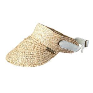 MONDAY SWIMWEAR Anguilla Visor - Natural, Never Worn